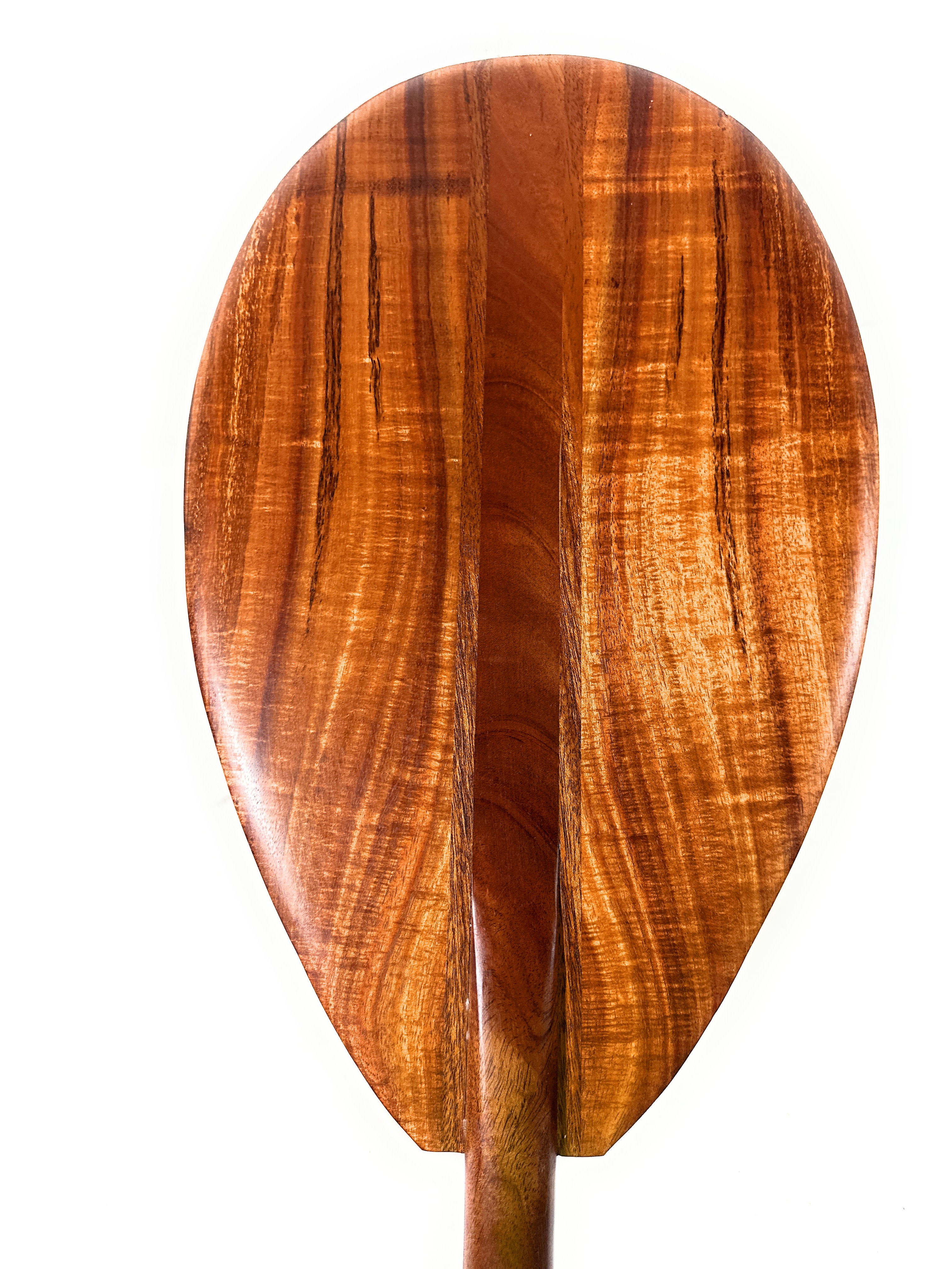 Premium Curly Koa Paddle 60" Steersman - Made In Hawaii | #koa7330 Premium Curly Koa Paddle 60" Steersman - Made In Hawaii | #koa7330